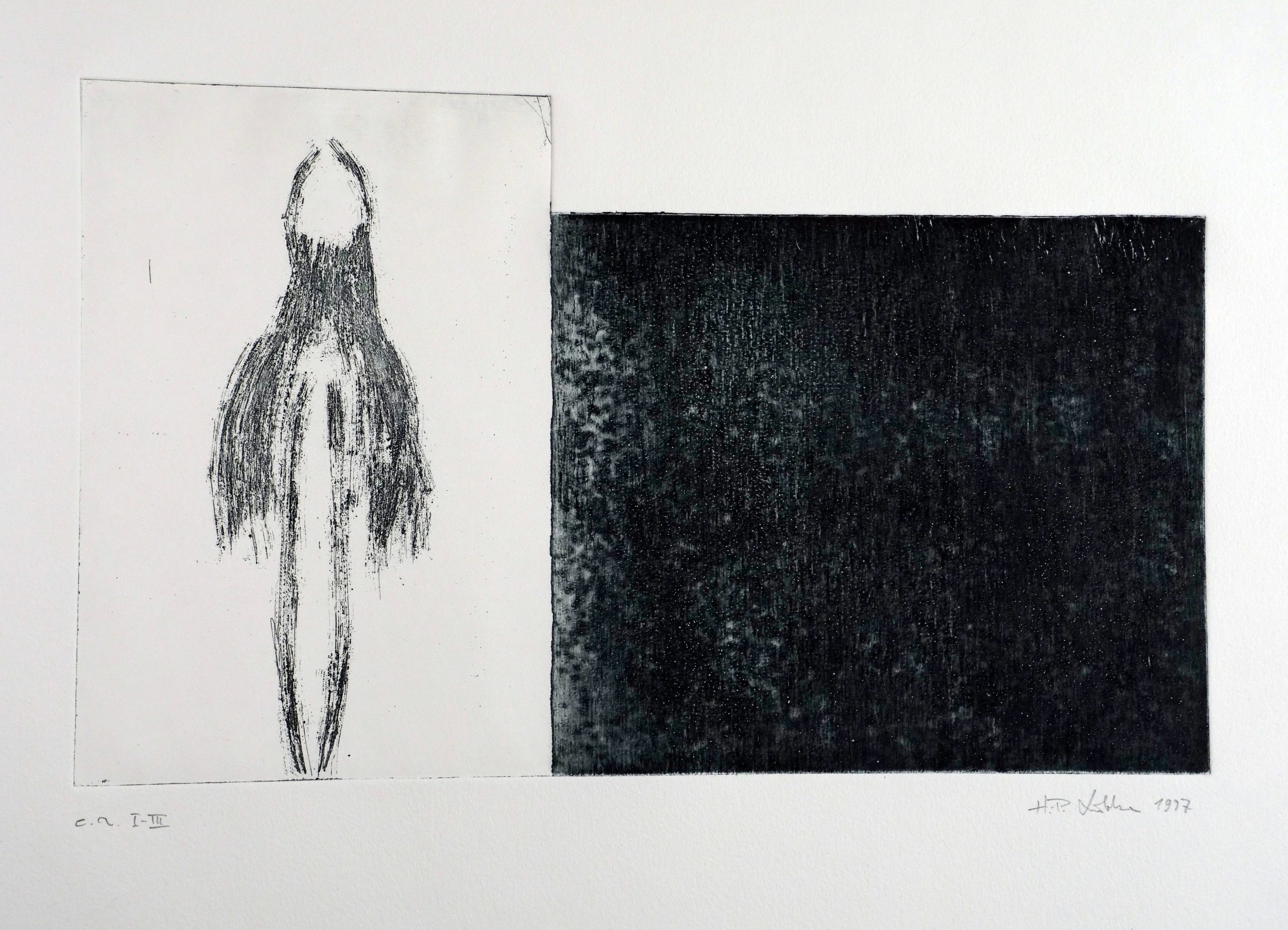 Aquatinta von Hans-Peter Lübke